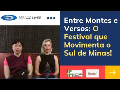 Entre Montes e Versos: Festival Literário movimenta o IF de Inconfidentes | Espaço Livre