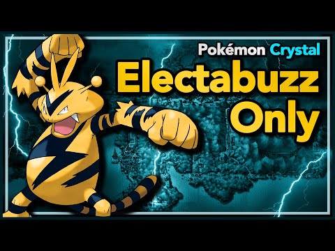 How fast can I beat Pokémon Crystal with an Electabuzz only? - Pokémon Crystal Solo Challenge