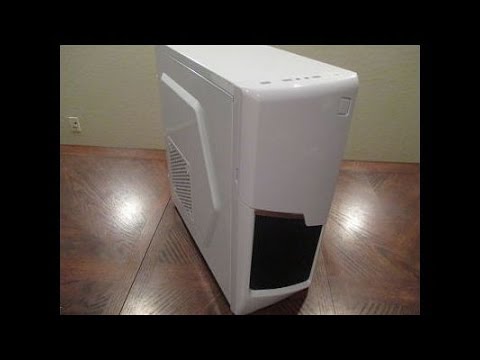 DIYPC P48-W ATX PC case unboxing and review