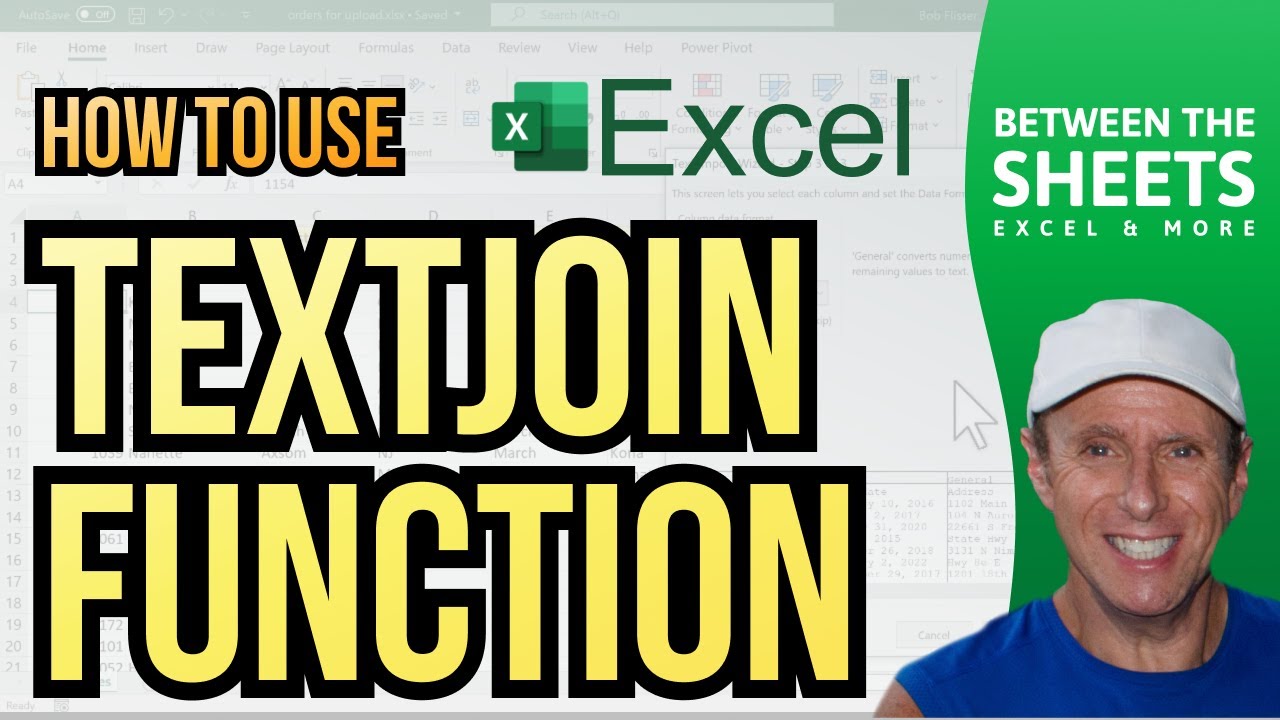 Excel Textjoin Function