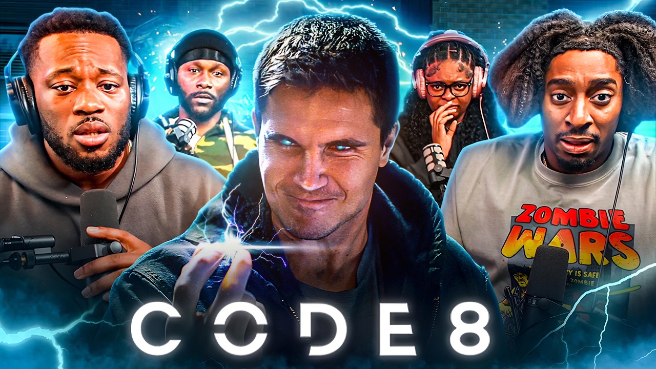 CODE 8 (2019) GROUP MOVIE REACTION/ COMMENTARY!!! *THE MOST UNDERRATED SCI-FI MOVIE OF ALL TIME!?!