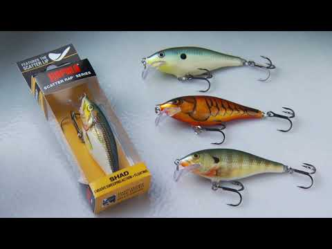 Vídeo Isca Rapala Scatter Rap Shad SCRS-05