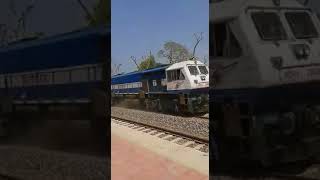 preview picture of video 'High speed Train trial Ellenabad railway station'