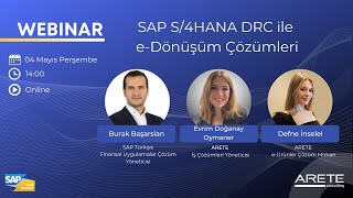 SAP S/4HANA DRC ile e-Dönüşüm Çözümleri