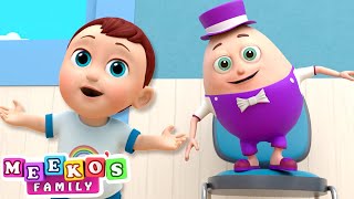 [4K] Humpty Dumpty Sat On A Wall + Many More Nursery Rhymes For Kids | Meeko's Family