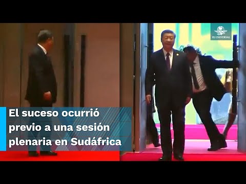 Guardias maltratan y detienen al intérprete del presidente chino Xi Jinping