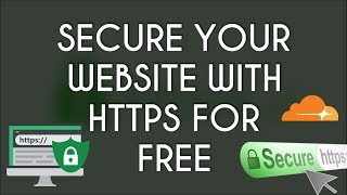 How to Secure your Website with HTTPS for Free | Free SSL Certificate | Install SSL on WordPress