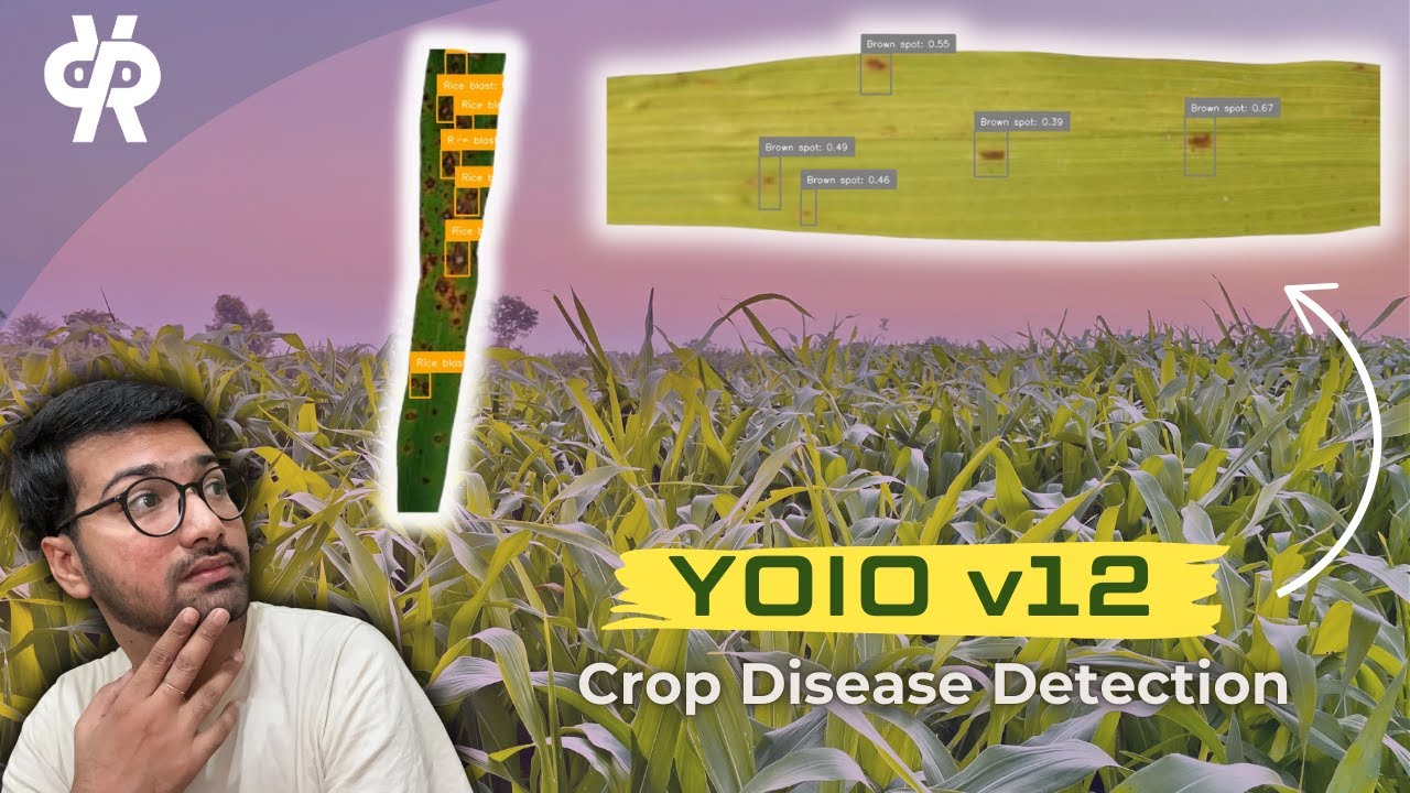 YOLOv12 for Smart Agriculture Crop Disease Detection