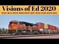 railfanning 2020 bnsf trains ge et44c4 locomotive action