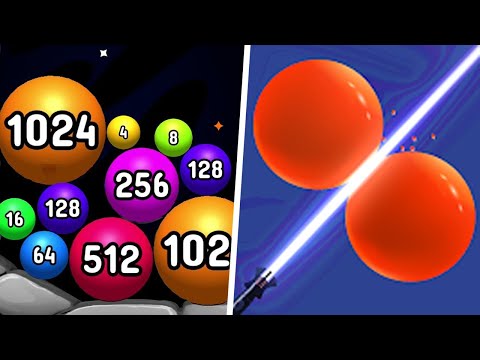 Right Path 2048 vs Laser Bubbles  - Max Level Gameplay (Part 1)