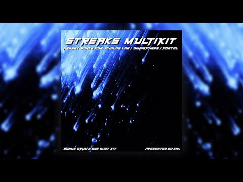 [FREE] MULTI-KIT - STREAKS (Analog Lab, Omnisphere, Portal Presets, Drumkit, One Shot Kit)