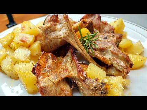Agnello al Forno con Patate/marinato!