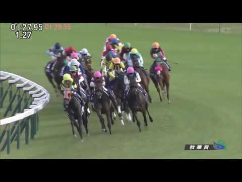 秋華賞2016 ヴィブロス　（タイムコード・ヴァーチャルライン入り）