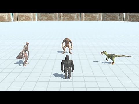 4 FACTION TOURNAMENT - Animal Revolt Battle Simulator