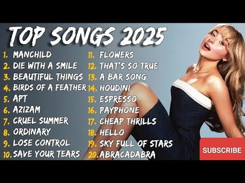 Top SpotiFy Hits Oktober 2025 🌞 Summer Mix - Sabrina Carpenter, Bruno Mars, Billie Eilish