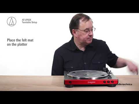 Audio-Technica AT-LP60X-BK -Package- Automatic Belt Drive Turntable Package with Edifier R990BT Bluetooth Speakers image 16