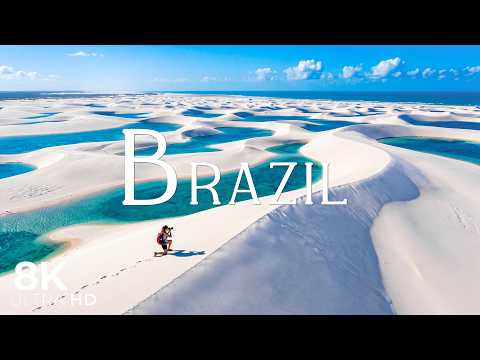 Brazil 8K | From Rio’s Coastlines to Amazon Rainforests & the Spectacular Iguazu Falls