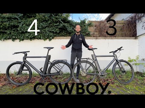 Cowboy 3 VS Cowboy 4 - Which e-bike is better? The comparison