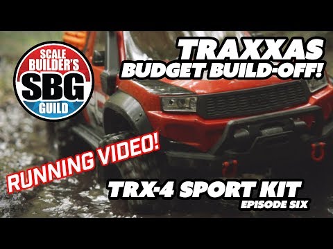 Traxxas TRX-4 Sport Kit Budget Build-Off Ep6