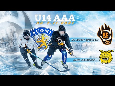 Su 7.11.2021 klo 12.15 HC Nokia Oranssit - Ilves Colorado // U14 AAA // Alkusarja