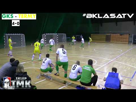 GKS Bełchatów - BSC TERMY Poddębice 6:1 - skrót meczu