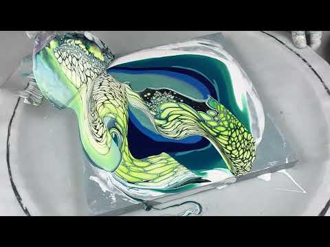 280. Sheleeart Australian Fluid Artist - Transfer Swipe