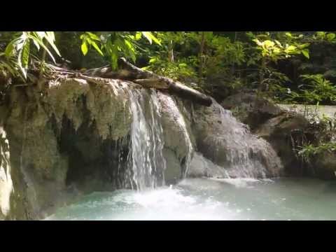 Водопад Эраван в Таиланде