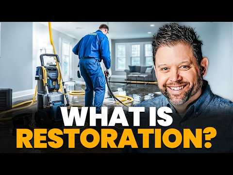 Water Damage Restoration 101 | What is restoration?