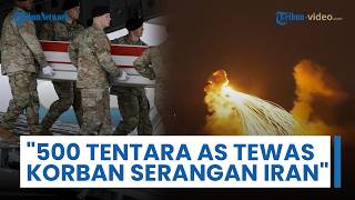 500 Tentara AS Tewas Jadi Sasaran Rudal Presisi & Drone Iran, 2 Tempat Persembunyian Dihancurkan