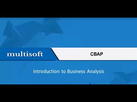 CBAP Business Analysis Planning and Monitoring Training 