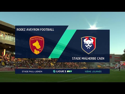 J10 Ligue 2 BKT : Le résumé vidéo de Rodez AF 5-3 SMCaen