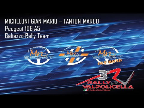 Rally Valpolicella 2021 - Micheloni/Fanton - MRC Sport