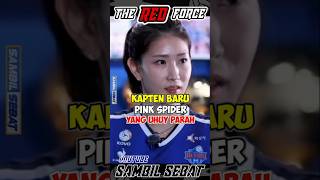 WOW‼️Kapten Baru Pink Spider Yang Uhuy Parah Cuy⁉️#kimsuji #pinkspiders #volleyball #ligavolikorea