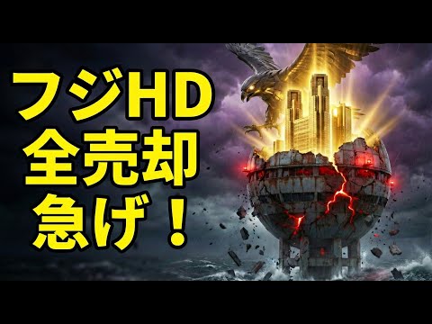 【12/25】4676フジHD 「4000円は罠」全売却を急ぐ理由