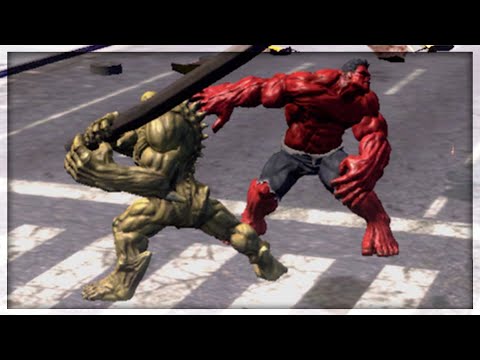 The Incredible Hulk - Red Hulk vs The Abomination