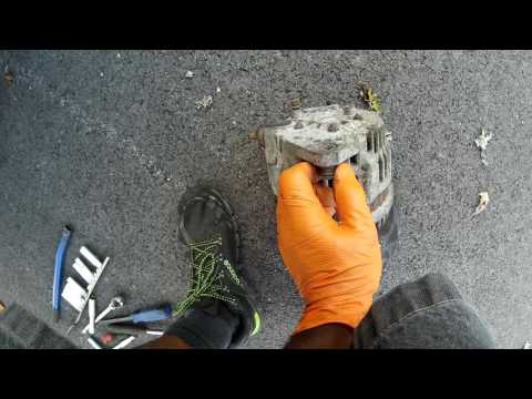 Infiniti QX56, Titan 5.6, Alternator Removal. Pt1 in 1080p