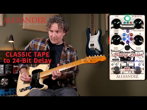 Alexander Pedals History Lesson Tap Tempo Delay v3 image 3