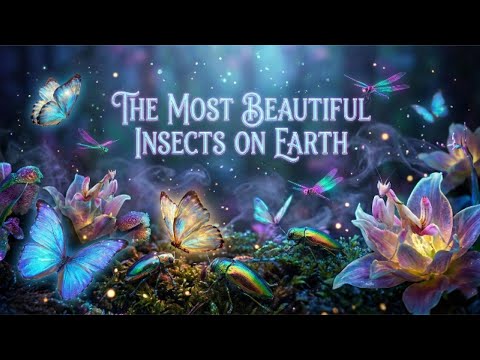 THE MOST BEAUTIFUL INSECTS IN THE WORLD Nature’s Living Jewels in 4K