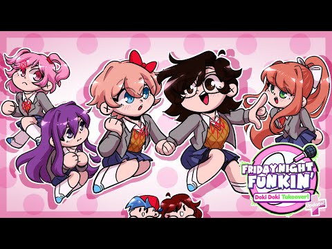 BEST FNF MOD UPDATE!! | DOKI DOKI TAKEOVER PLUS (Friday Night Funkin)