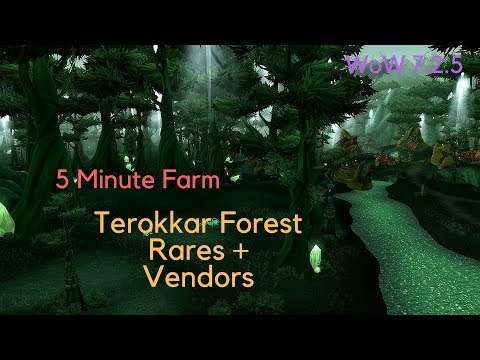 5 Minute WoW Gold farm - Terokkar forest (rares + vendors)