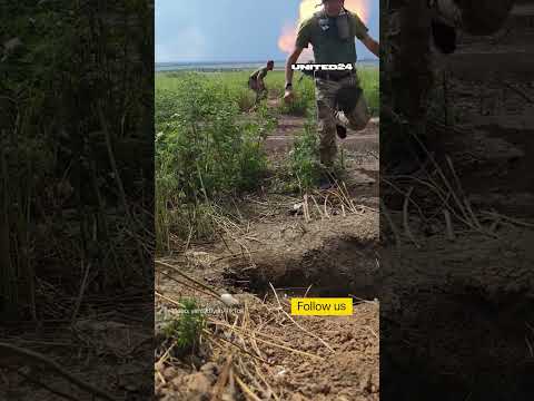 Ukrainian Mortar Crews Were Caught in Counter-Battery Fire During Combat Operations #warinukraine