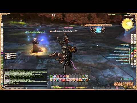 Final Fantasy XIV  A Realm Reborn - Marauder Lv25 Quest - Bleeder of the Pack