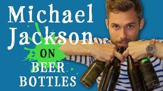 Michael Jackson on Beer Bottles