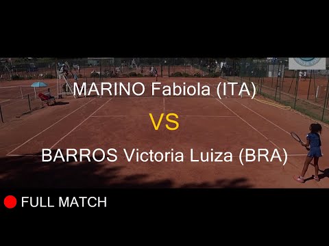 MARINO Fabiola (ITA) VS BARROS Victoria Luiza (BRA) - La Balle Mimosa 2022