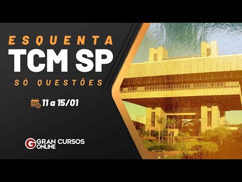 TCM SP Esquenta Só questões - Direito Constitucional com Prof. Gustavo Brígido