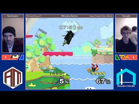 Smash House 11 WQF - Socktastic (Marth) v Tanooki (Fox)