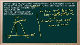 WCLN - Math - Projectile Problem - EX2