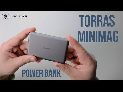Torras MiniMag 5000mAh - The best MagSafe power bank for iPhone, Galaxy & Co.