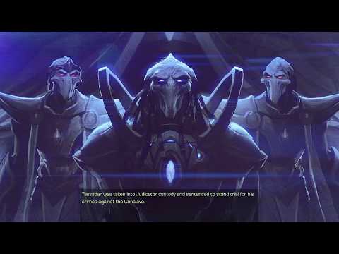 StarCraft Remastered Episode 3 The Fall Protoss Campaign Mission 8 Cinematic + The Trail of Tassadar