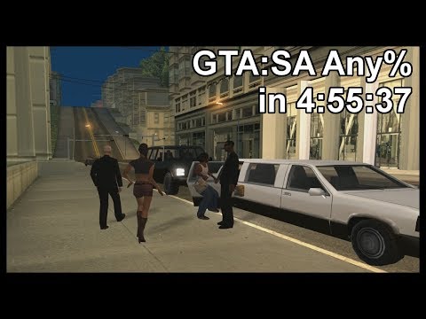 GTA:SA Any% in 4:55:37